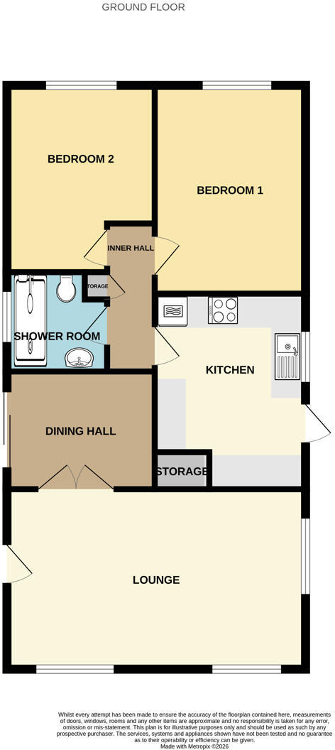 Greenfield Park, Freckleton, Preston, PR4 1UB floorplan