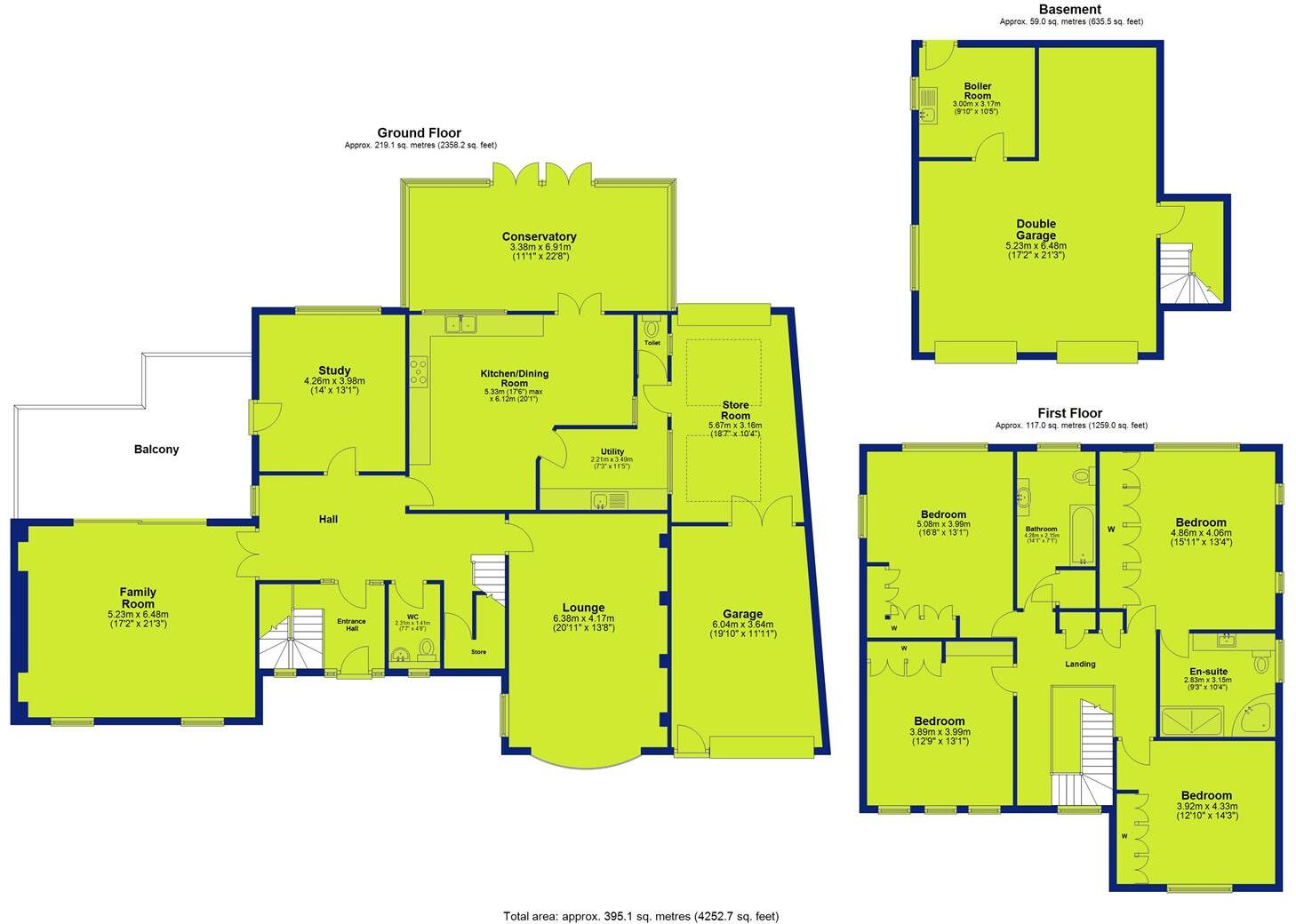 Richmond Drive, Mapperley Park, NG3 floorplan