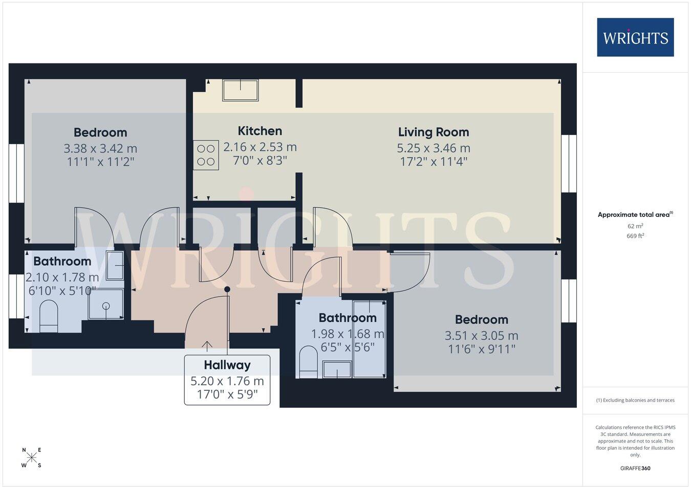 Merrifield Court, Welwyn Garden City, AL7 floorplan