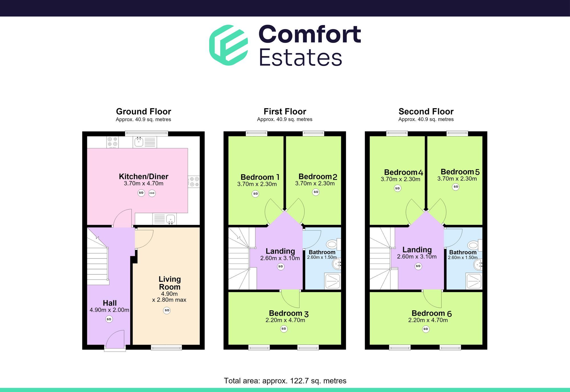 Room 1, Gadd Street, NG7 floorplan