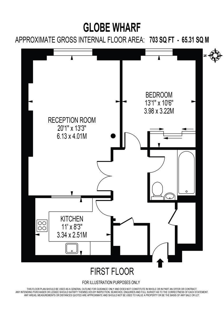 Globe Wharf, 205 Rotherhithe Street, SE16 floorplan