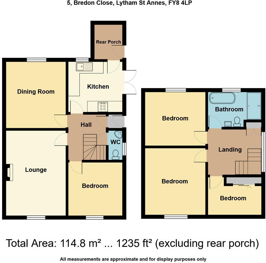 Bredon Close, Lytham floorplan