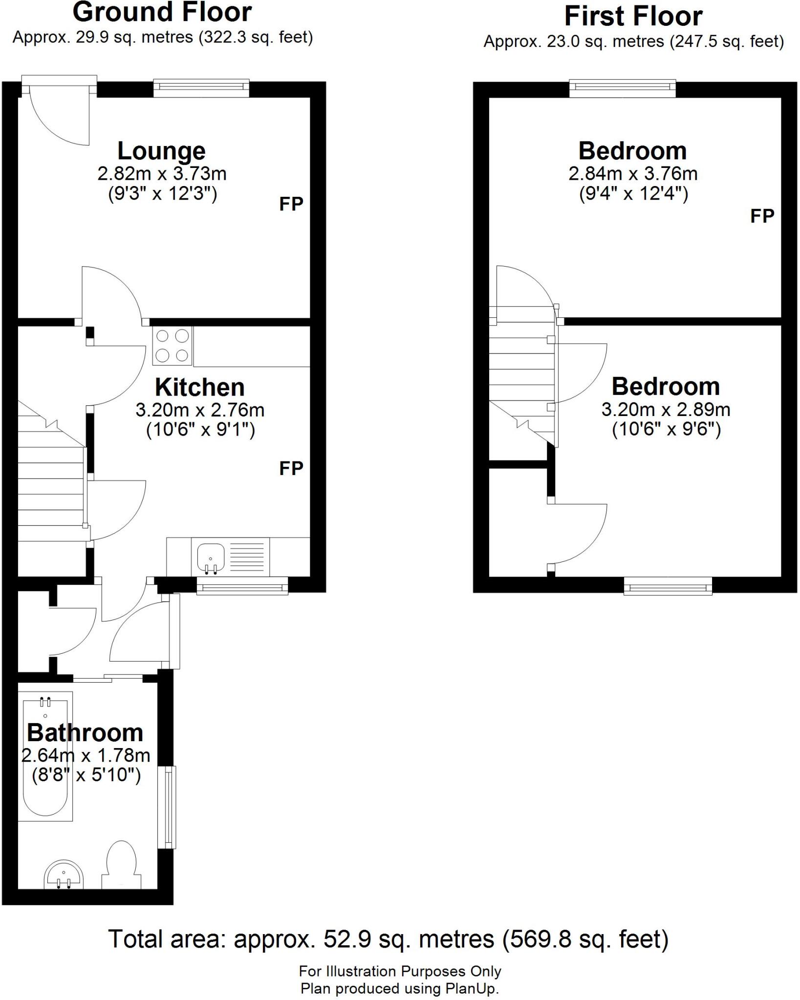 Steep Hill, Lincoln floorplan