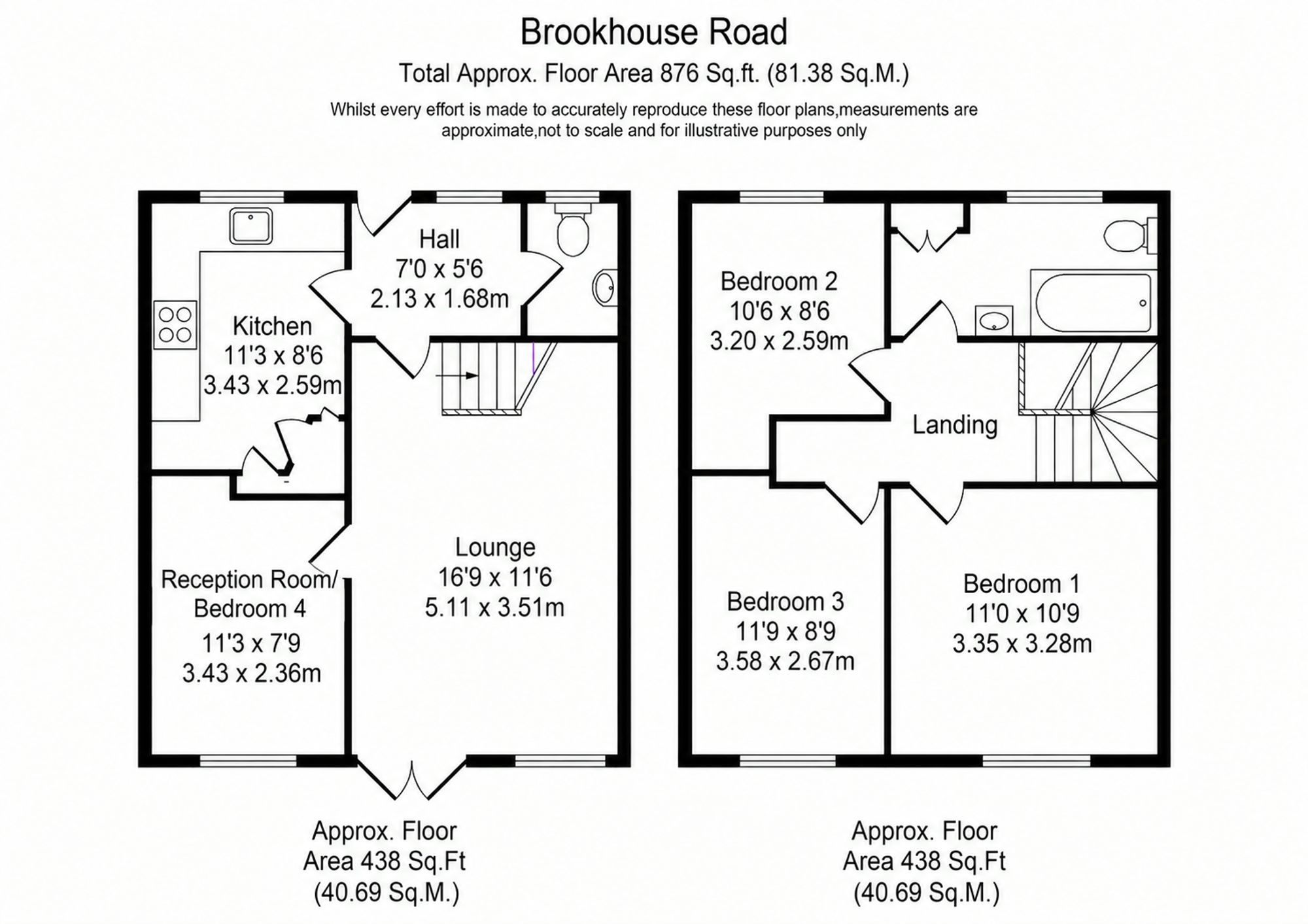 Brookhouse Road, Ormskirk, L39 floorplan