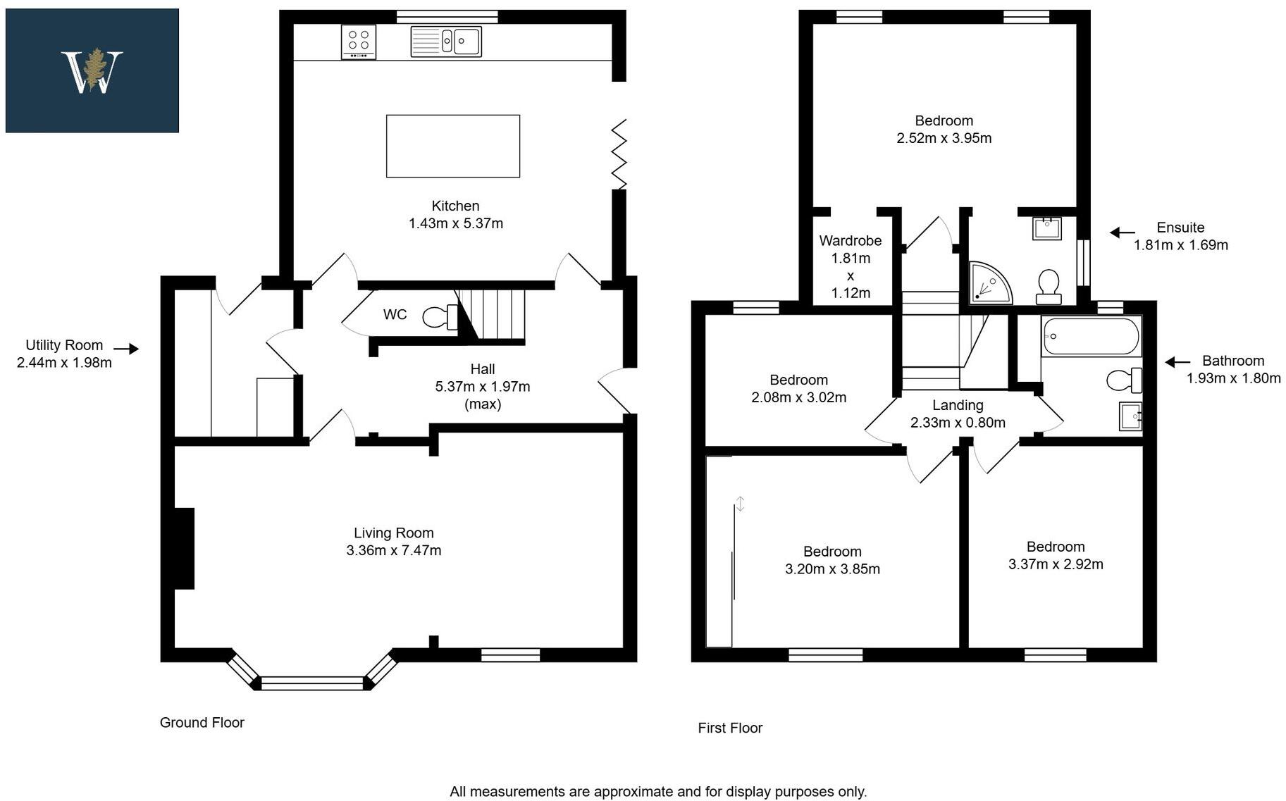 Bede Kirk, Barnard Castle, DL12 floorplan