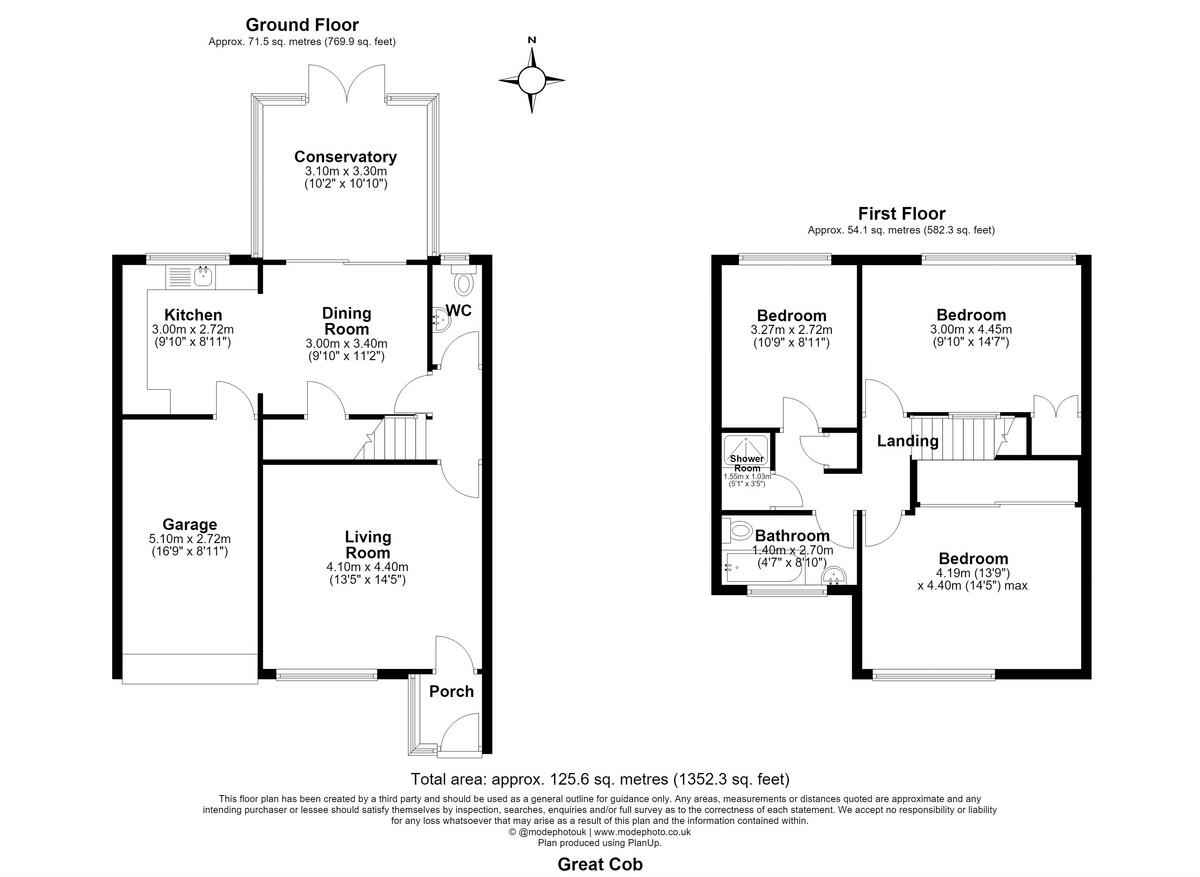 Great Cob, Springfield, CM1 6 floorplan
