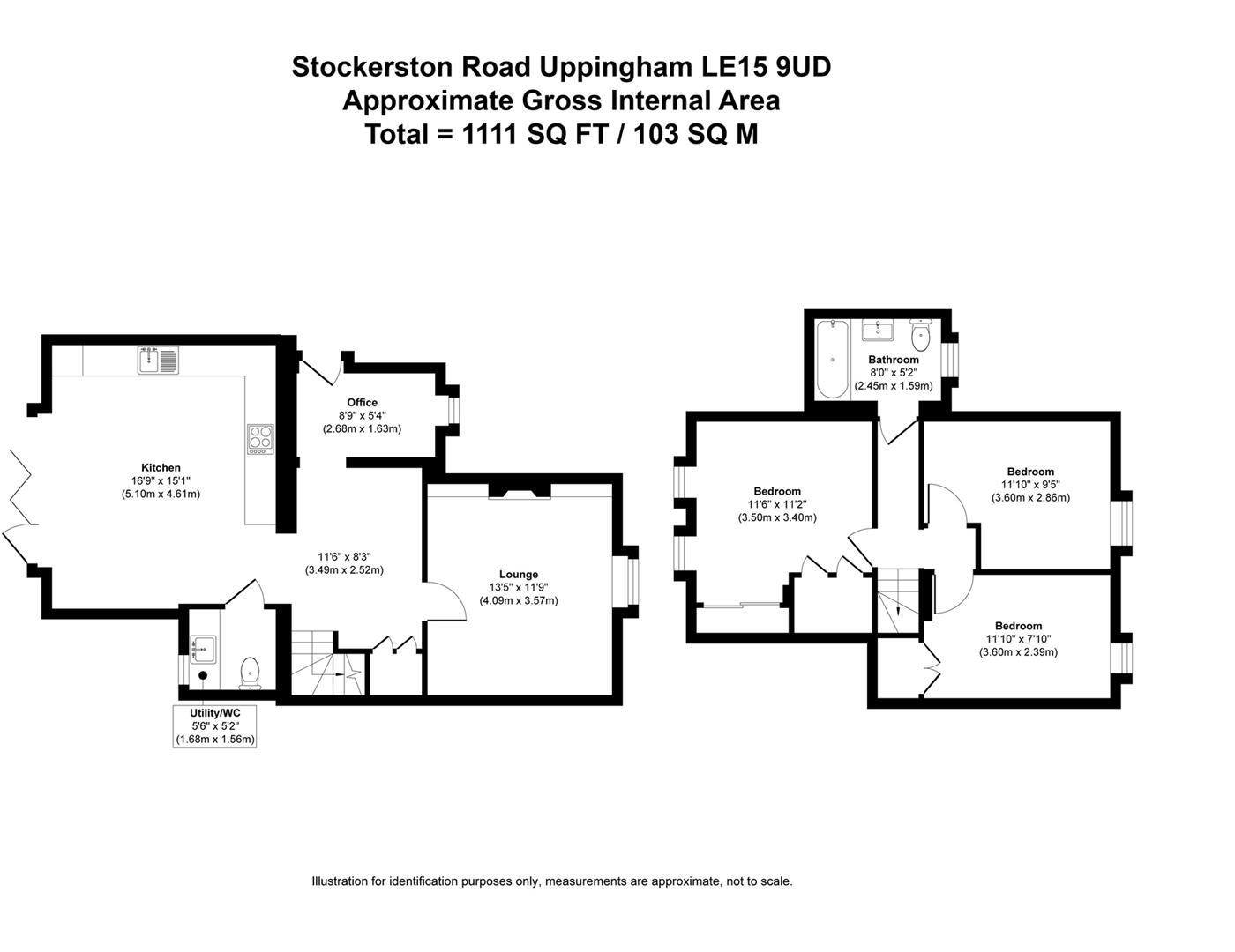 Stockerston Road, Uppingham, Oakham, Rutland floorplan