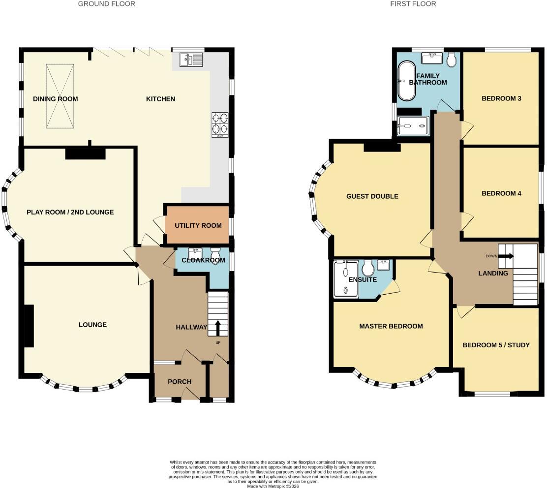 Clifton Drive South floorplan