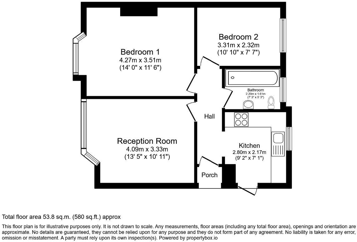 Beresford Gardens, Enfield, EN1 floorplan