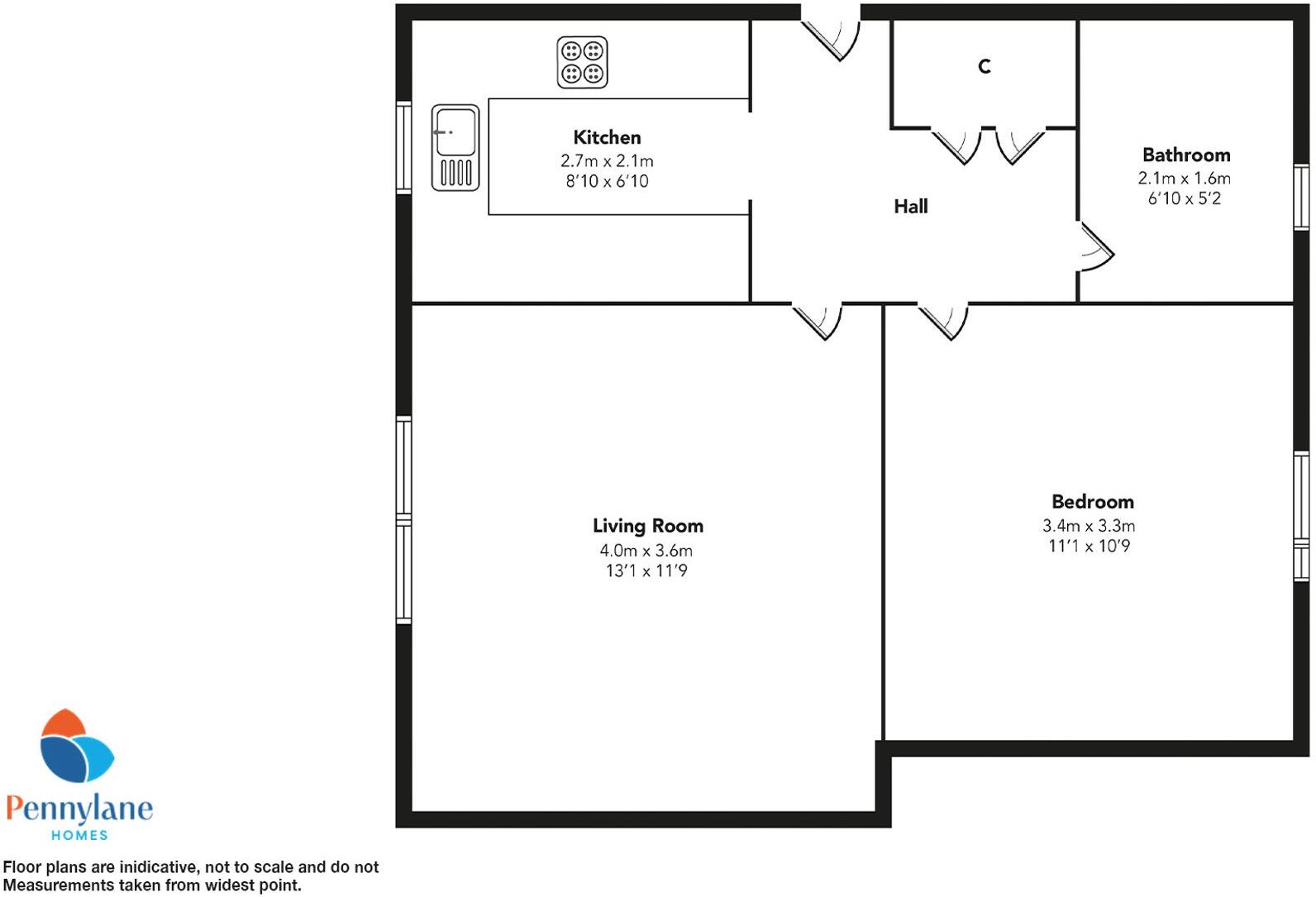 Meikleriggs Drive, Paisley, PA2 floorplan