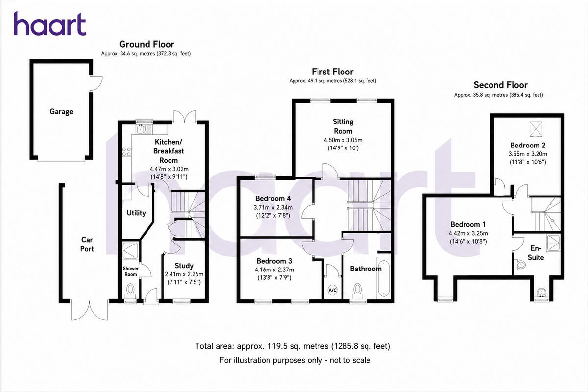 Whittingham Avenue, Aylesbury floorplan