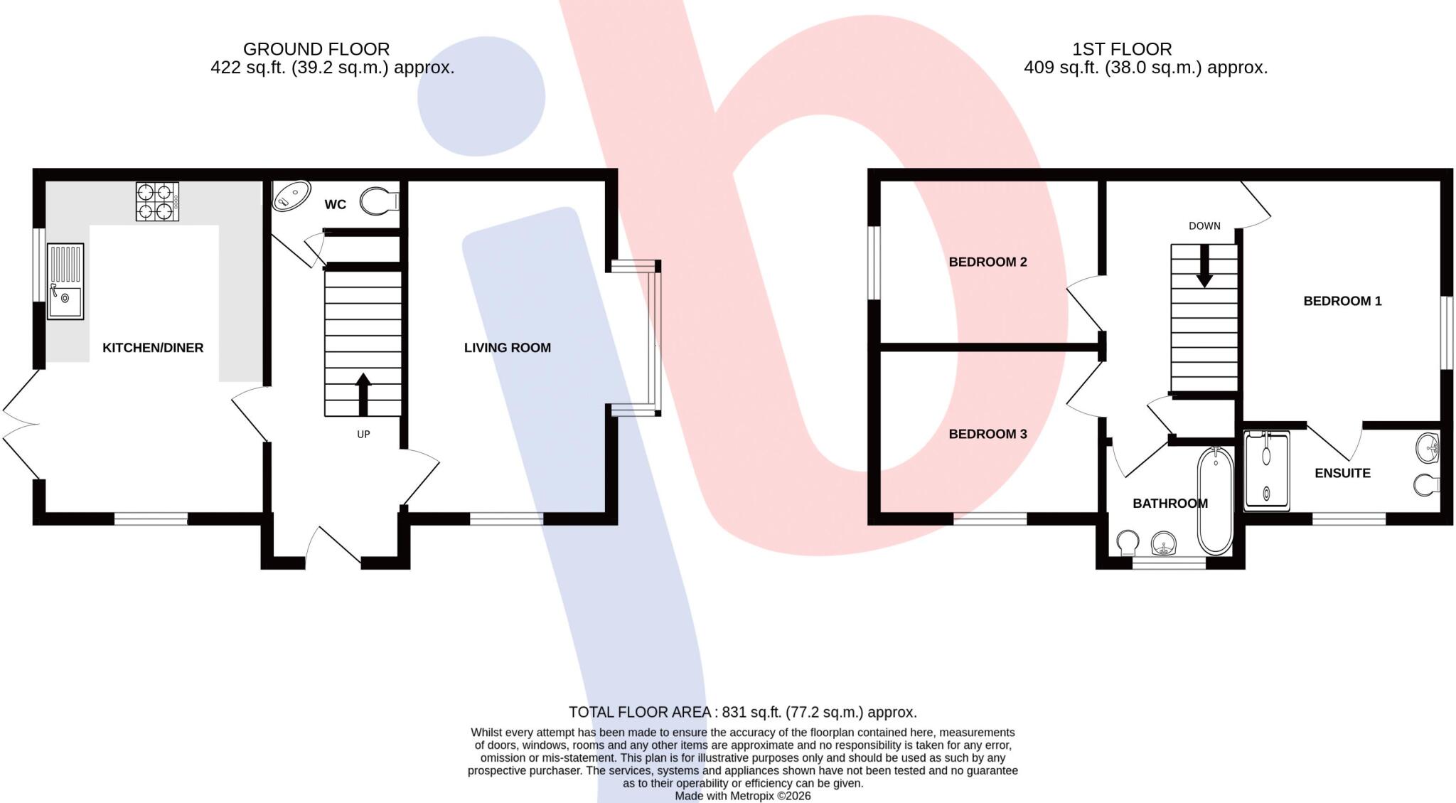 Millers Croft, Middlebeck floorplan