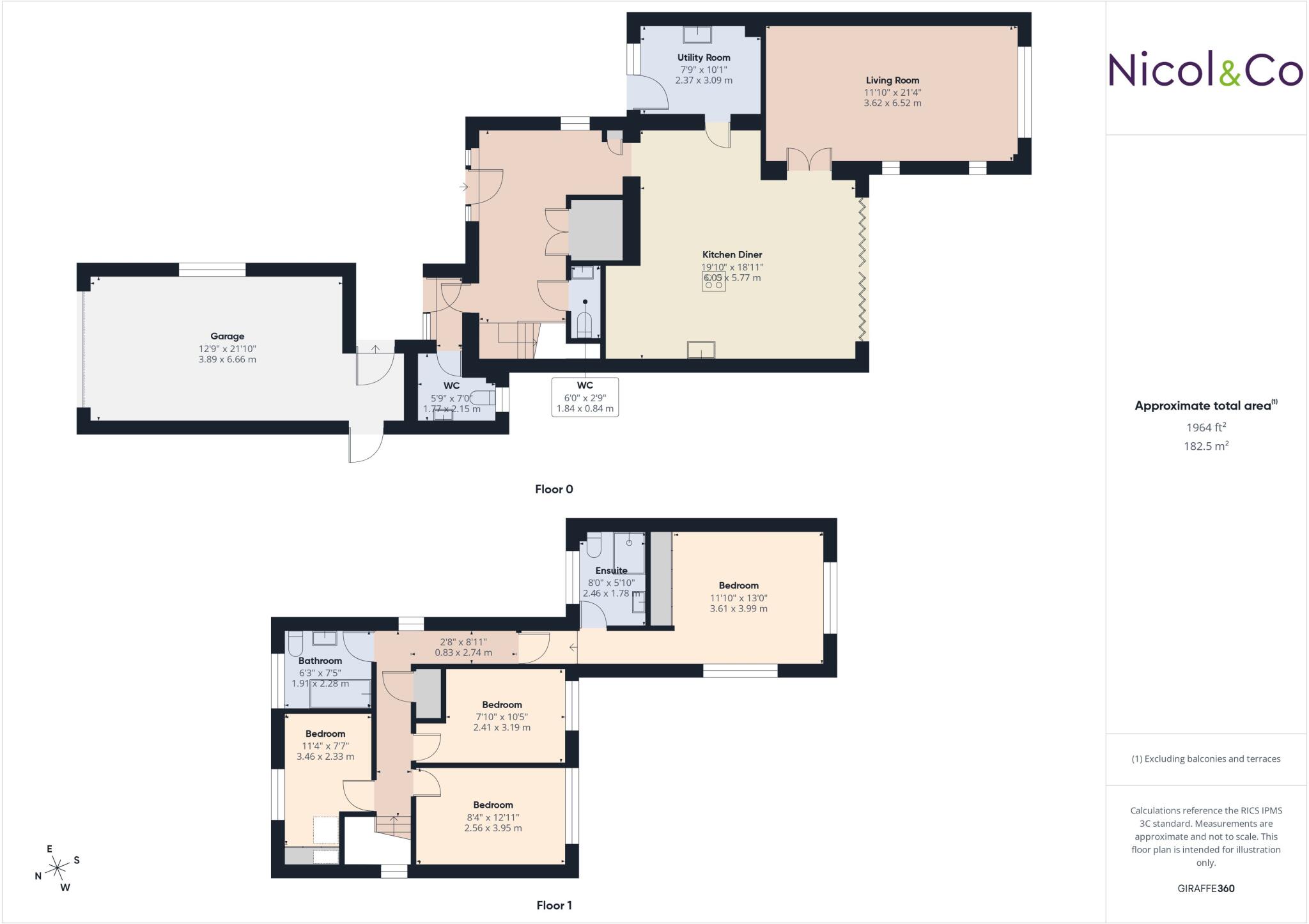 Battenhall Avenue, Worcester, Worcestershire, WR5 floorplan