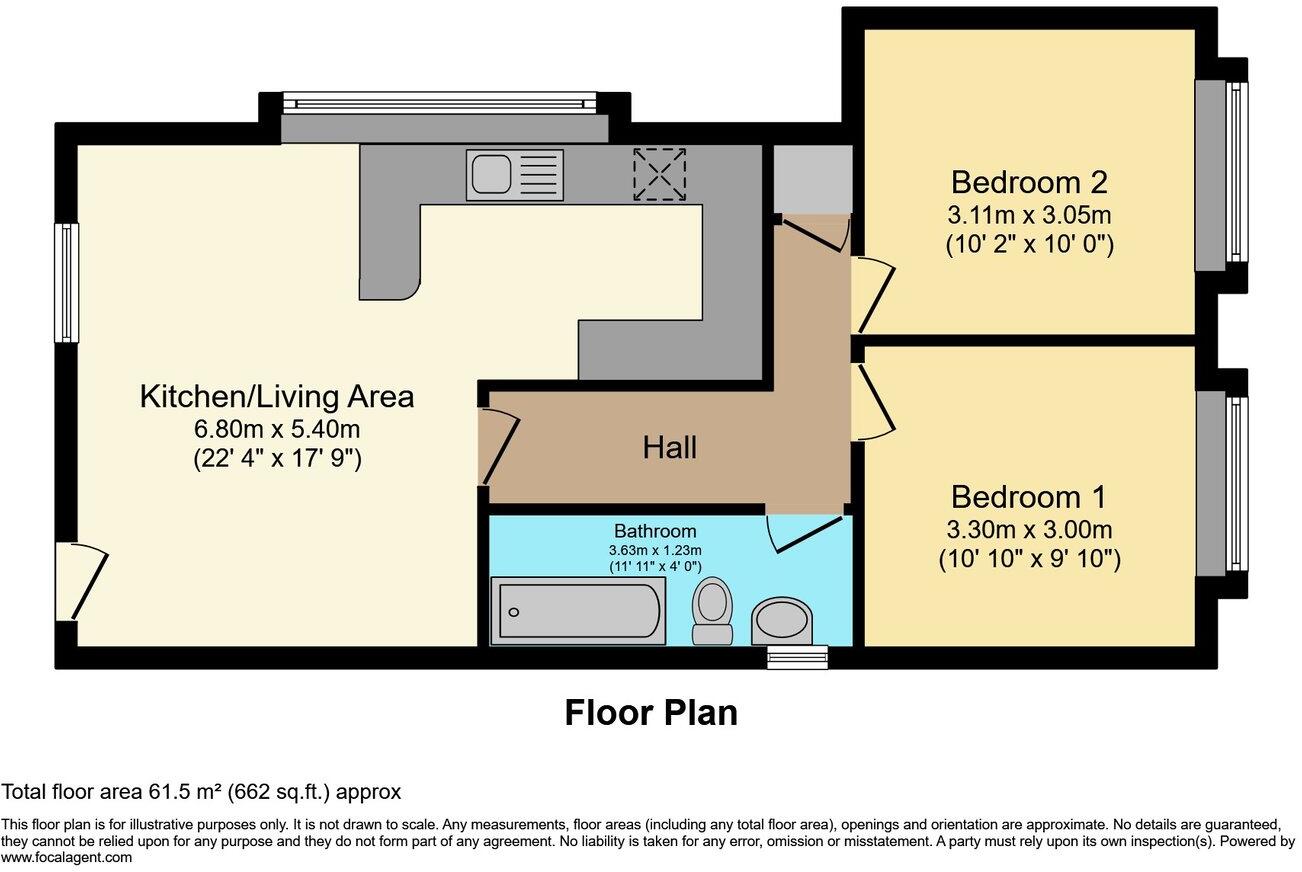 St Peters Hill, Brixham, TQ5 floorplan