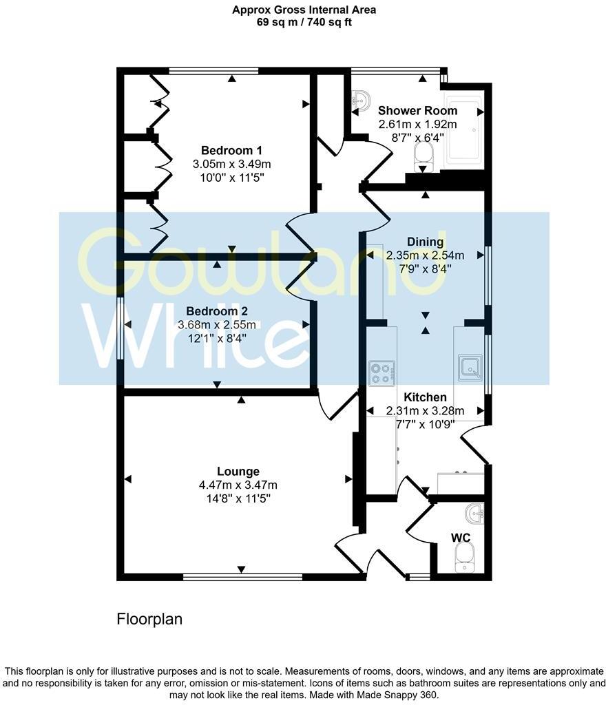 Bede Close, Stockton-On-Tees TS19 9ES floorplan