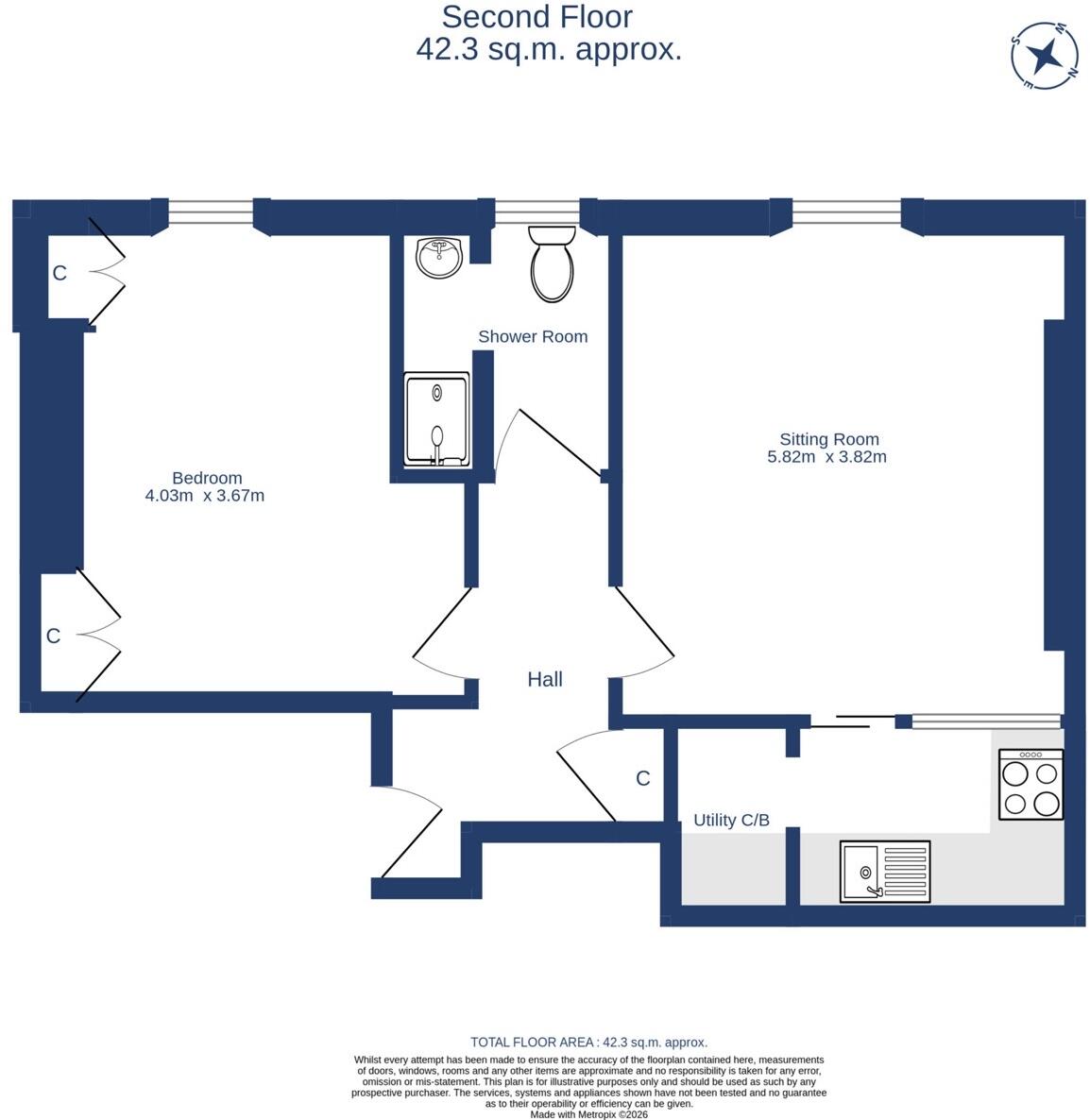 Beaverhall Road, Edinburgh floorplan