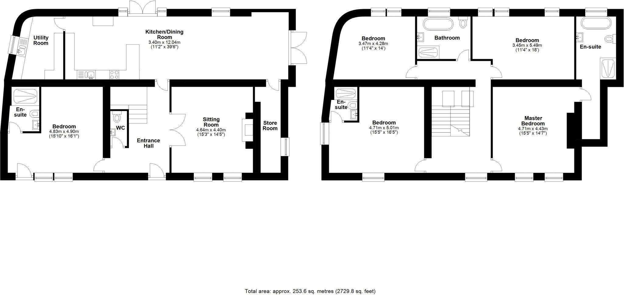 Belmont, Longhorsley, Northumberland, NE65 floorplan