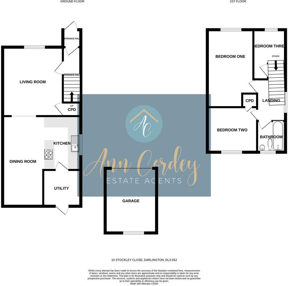 Stockley Close, Darlington floorplan