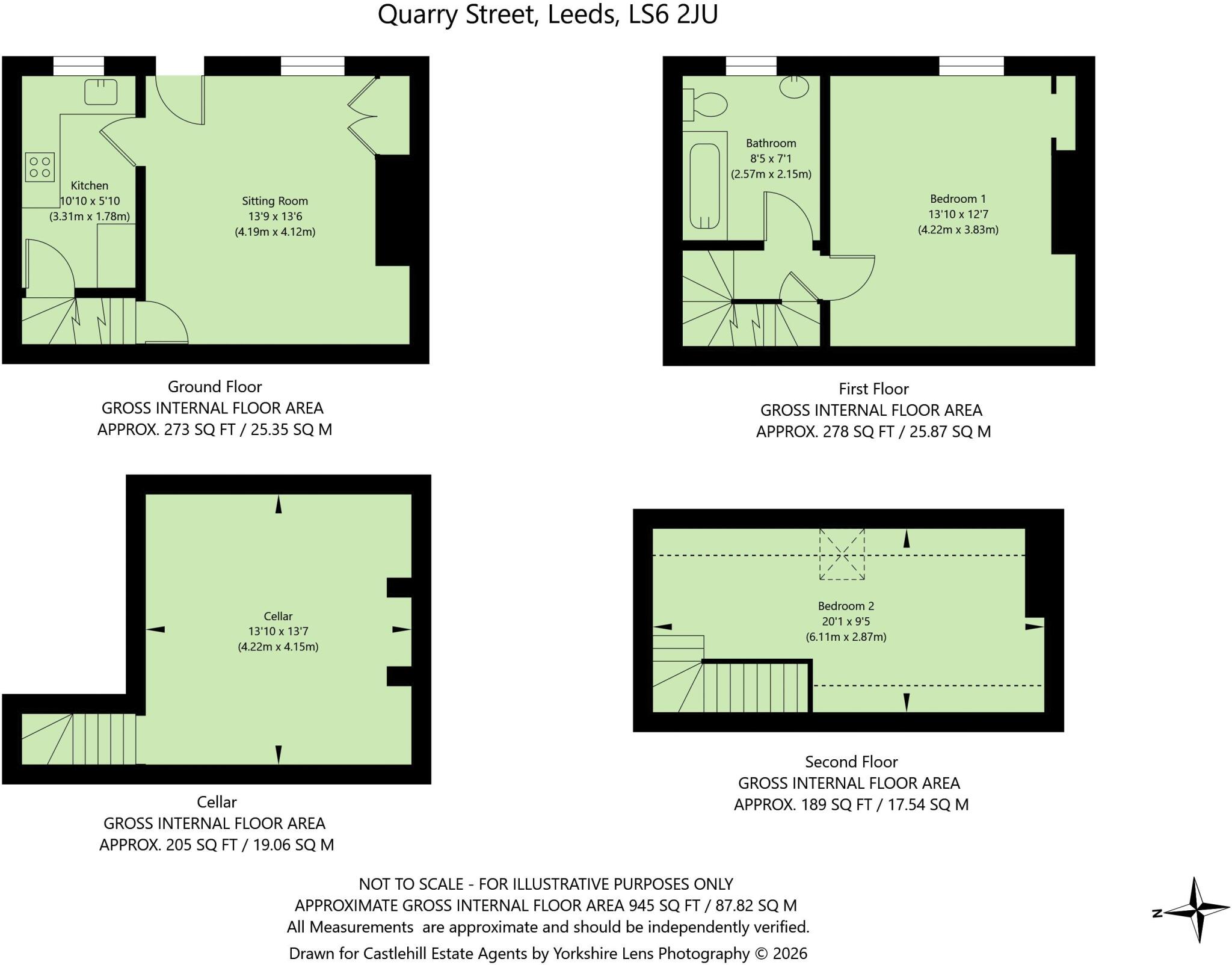 Quarry Street, Leeds floorplan