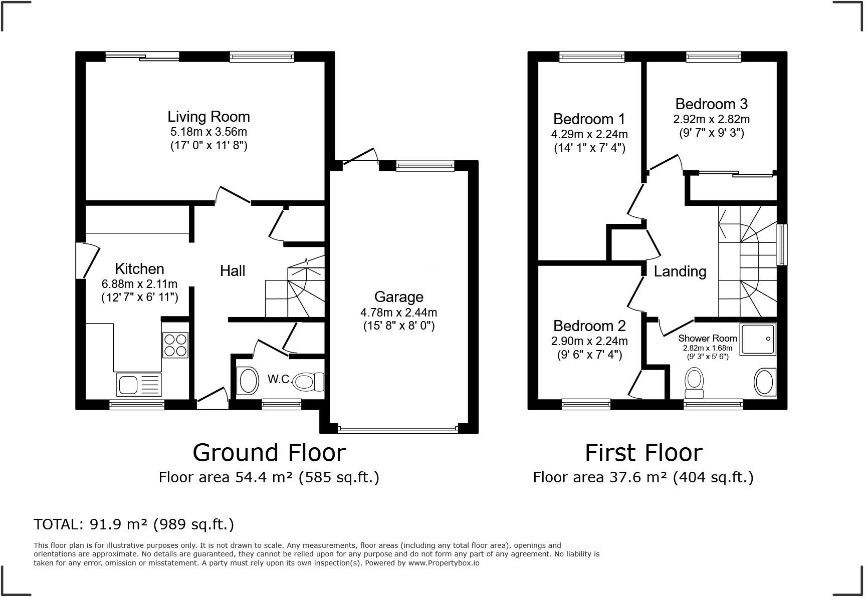 Audley Court, Freshwater, Isle of Wight floorplan
