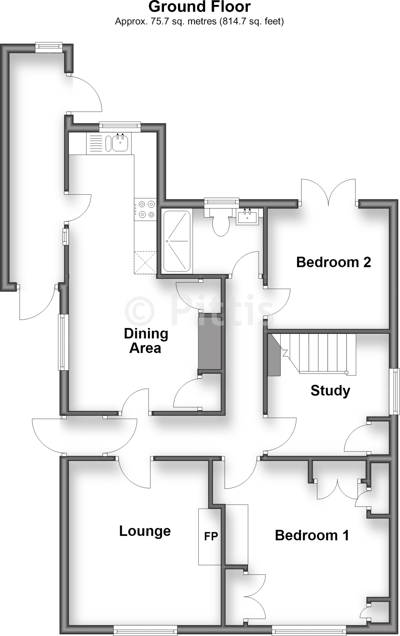 Denness Road, Sandown, Isle of Wight floorplan