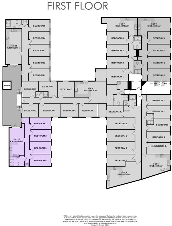 Flat 26, Shoe & Boot Factory, Leicester, LE2 floorplan