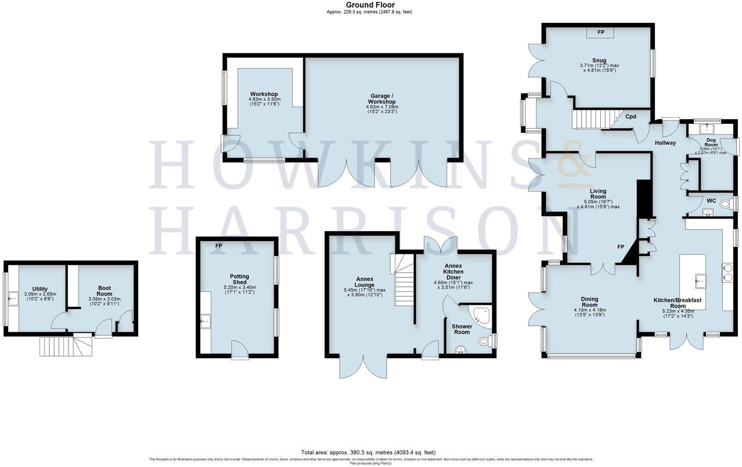 Nottingham Road, Lount, LE65 floorplan