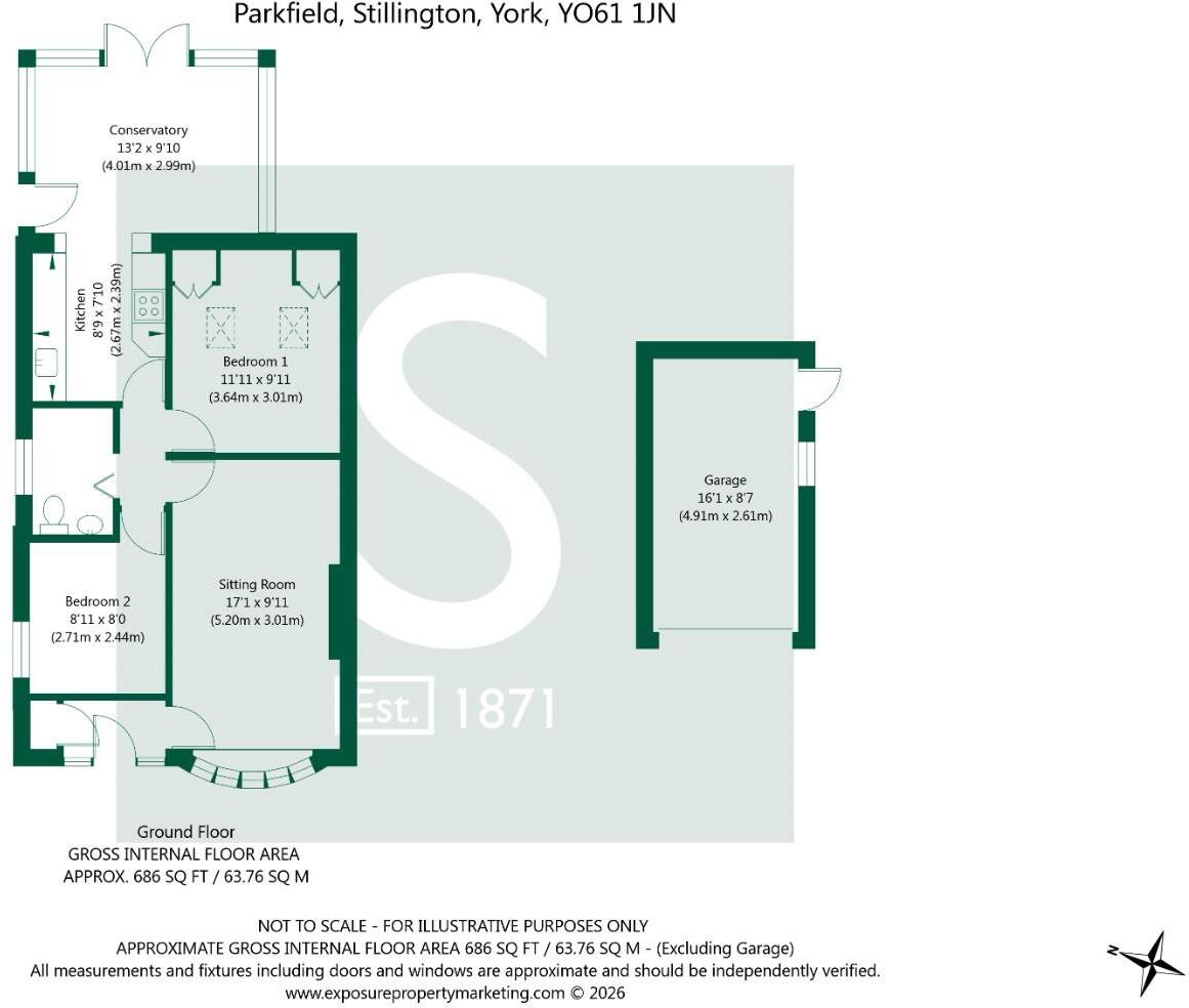 Parkfield, Stillington floorplan