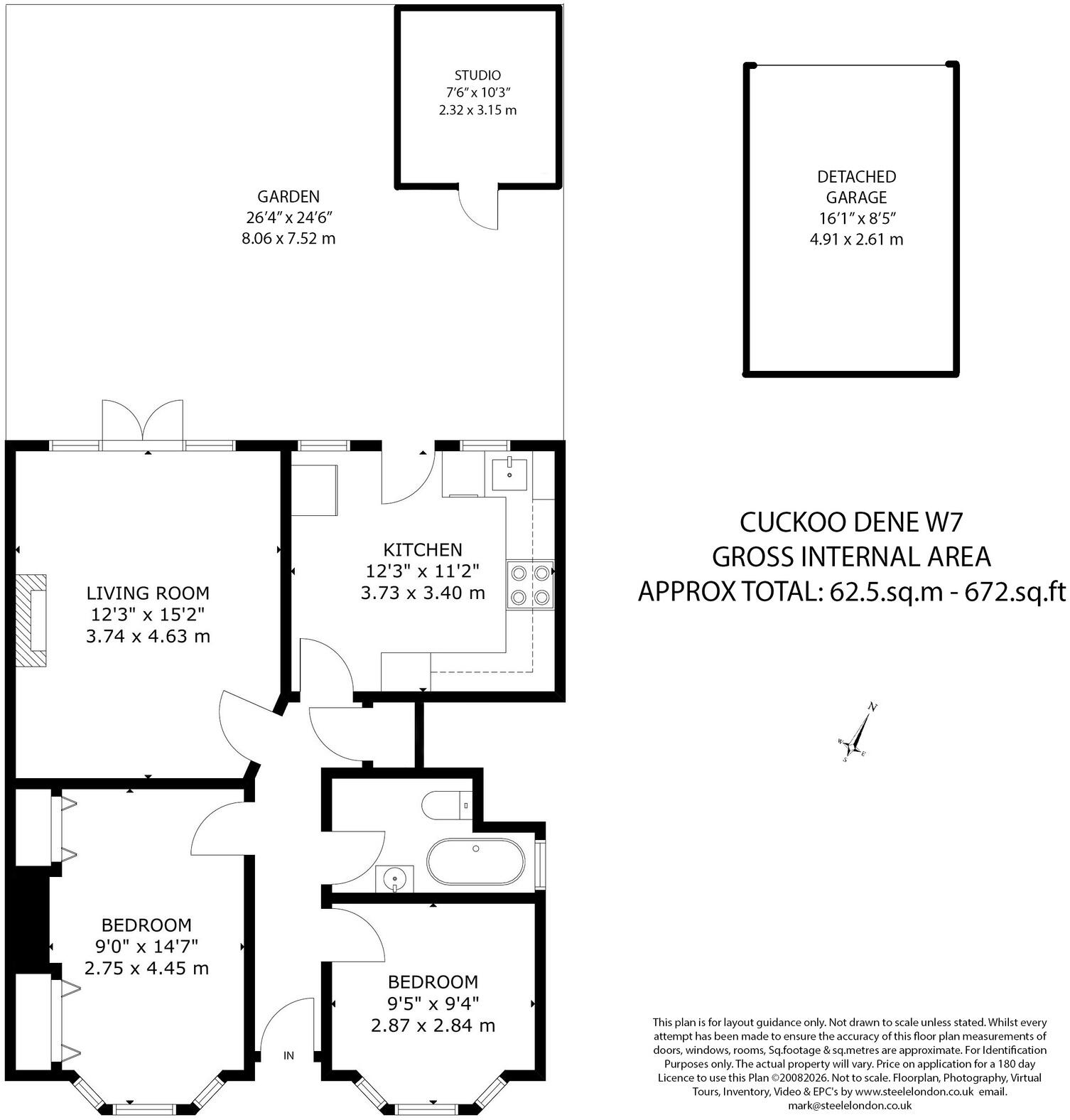 Cuckoo Dene, London, Greater London floorplan