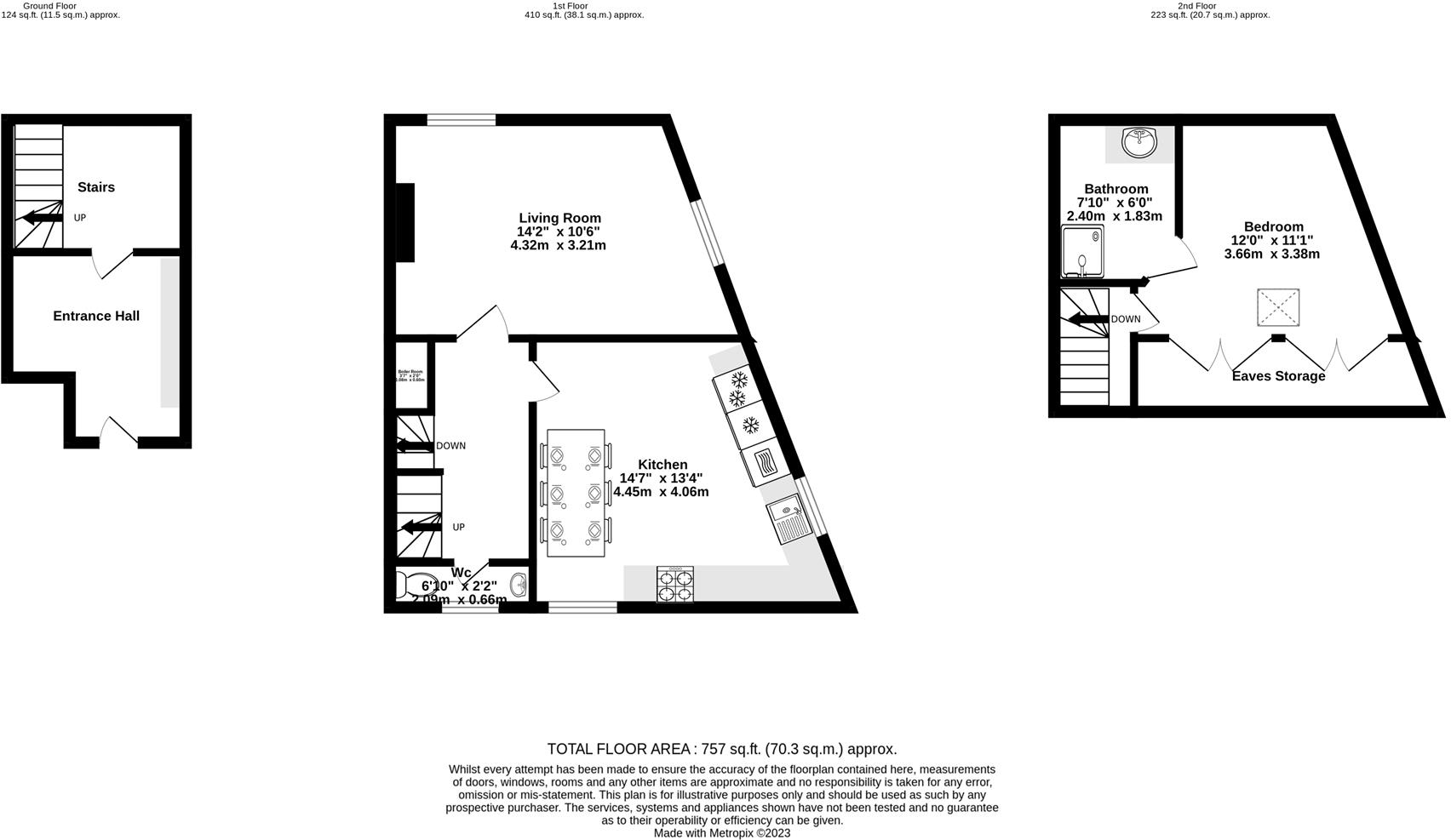 Nunnery Lane, York floorplan