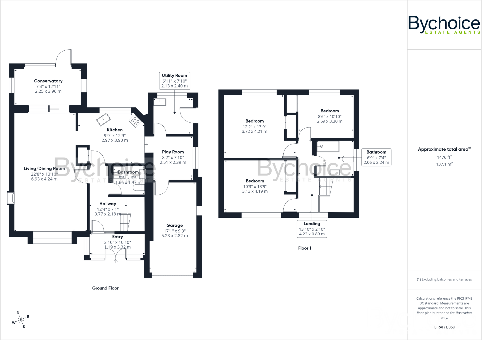 Deben Drive, Sudbury, Suffolk floorplan