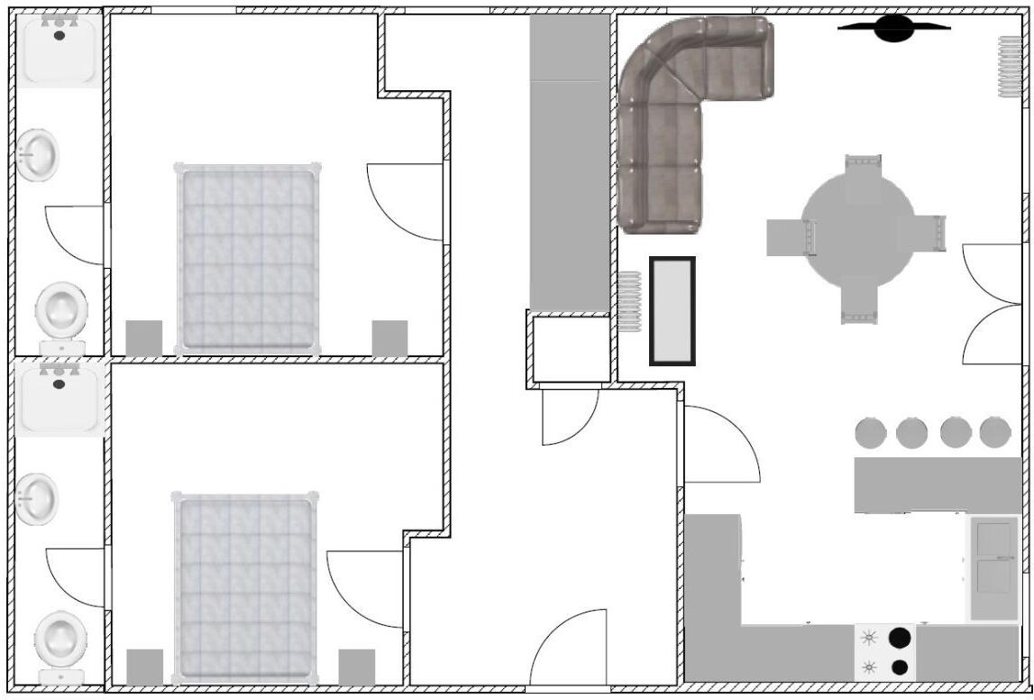 Flat a, The Courtyard, Lower North Street, Exeter floorplan