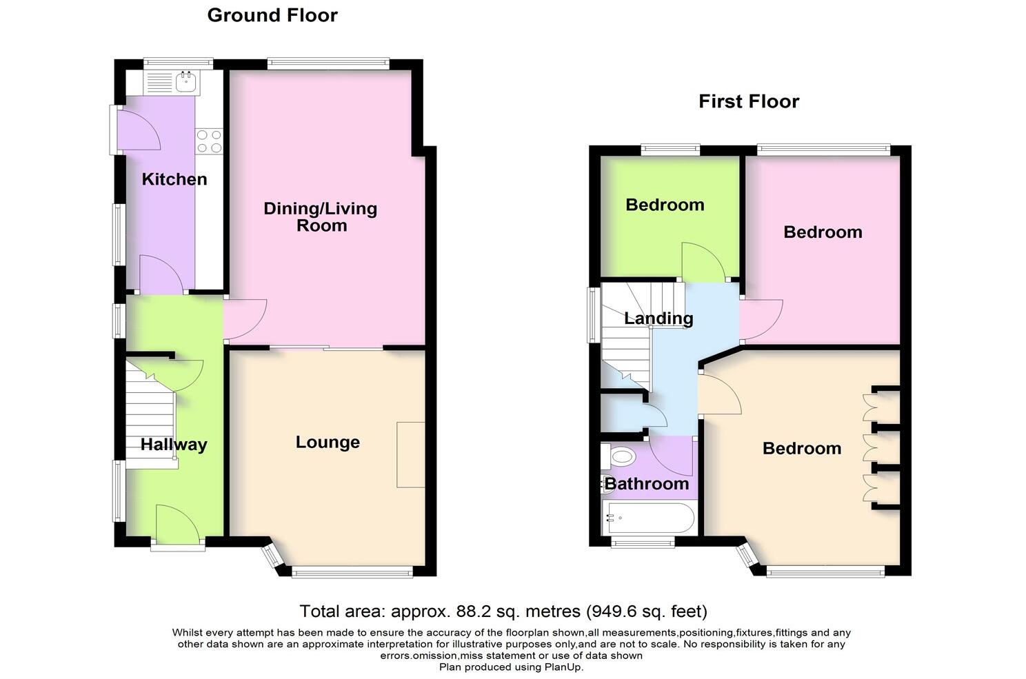 Ashbrook Crescent, Warrington, WA2  8DZ floorplan
