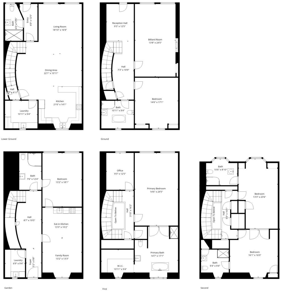 16 Woodside Crescent, Park, G3 7UL floorplan