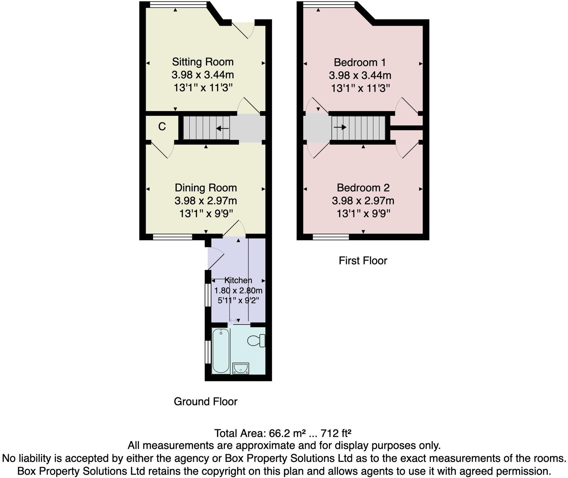 Regent Avenue, Harrogate, HG1 floorplan