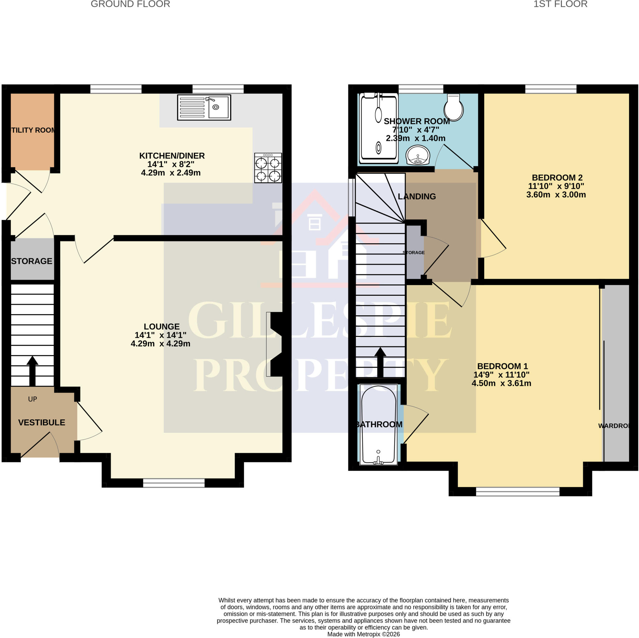 126 Bellsdyke Road, Larbert, FK5 4HF floorplan