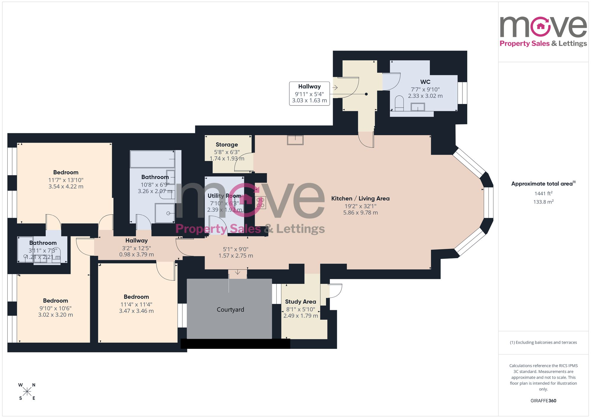 Sandford Park House, London Road, GL52 floorplan