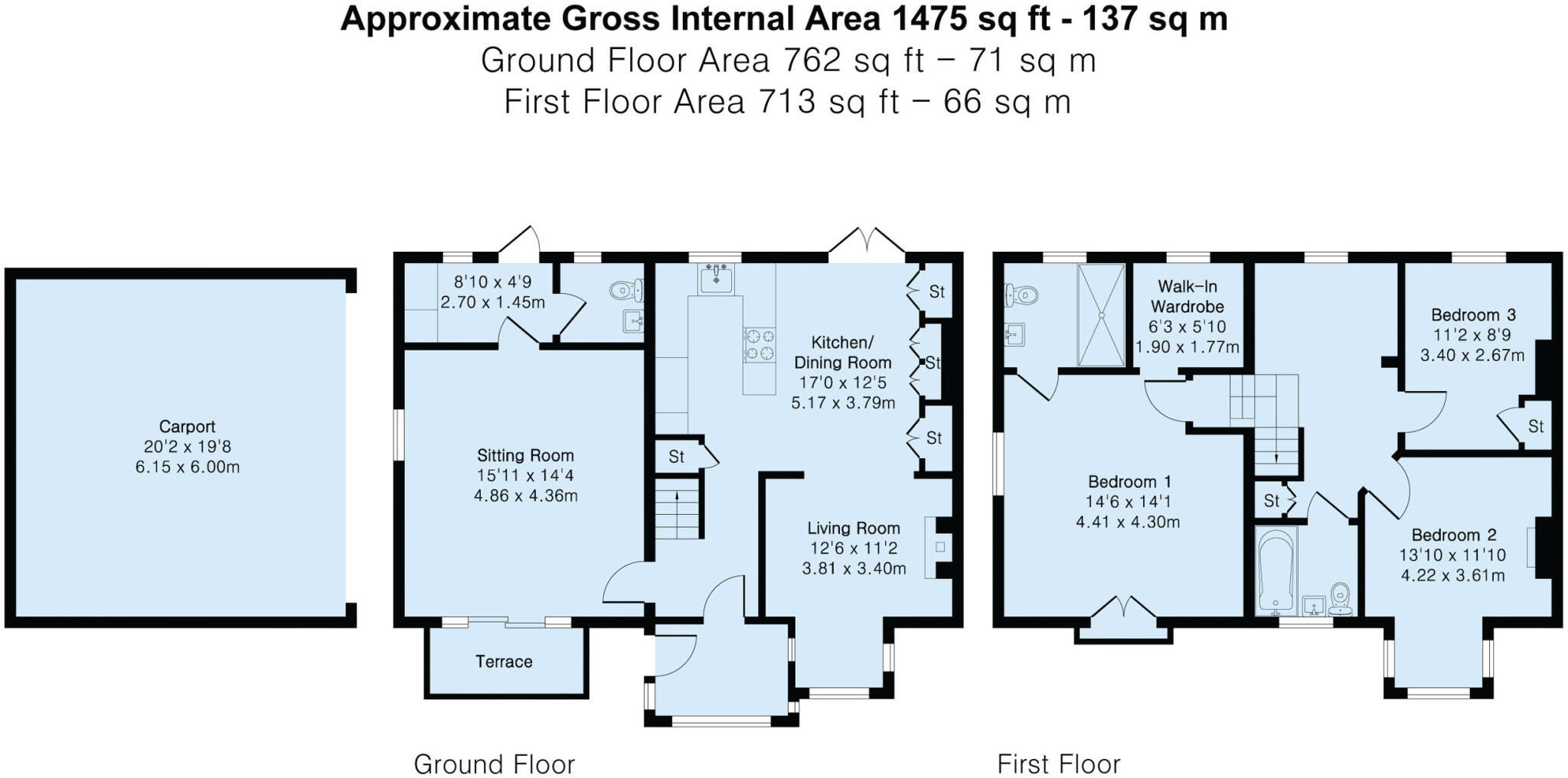Hillfield, Stoke Gabriel floorplan