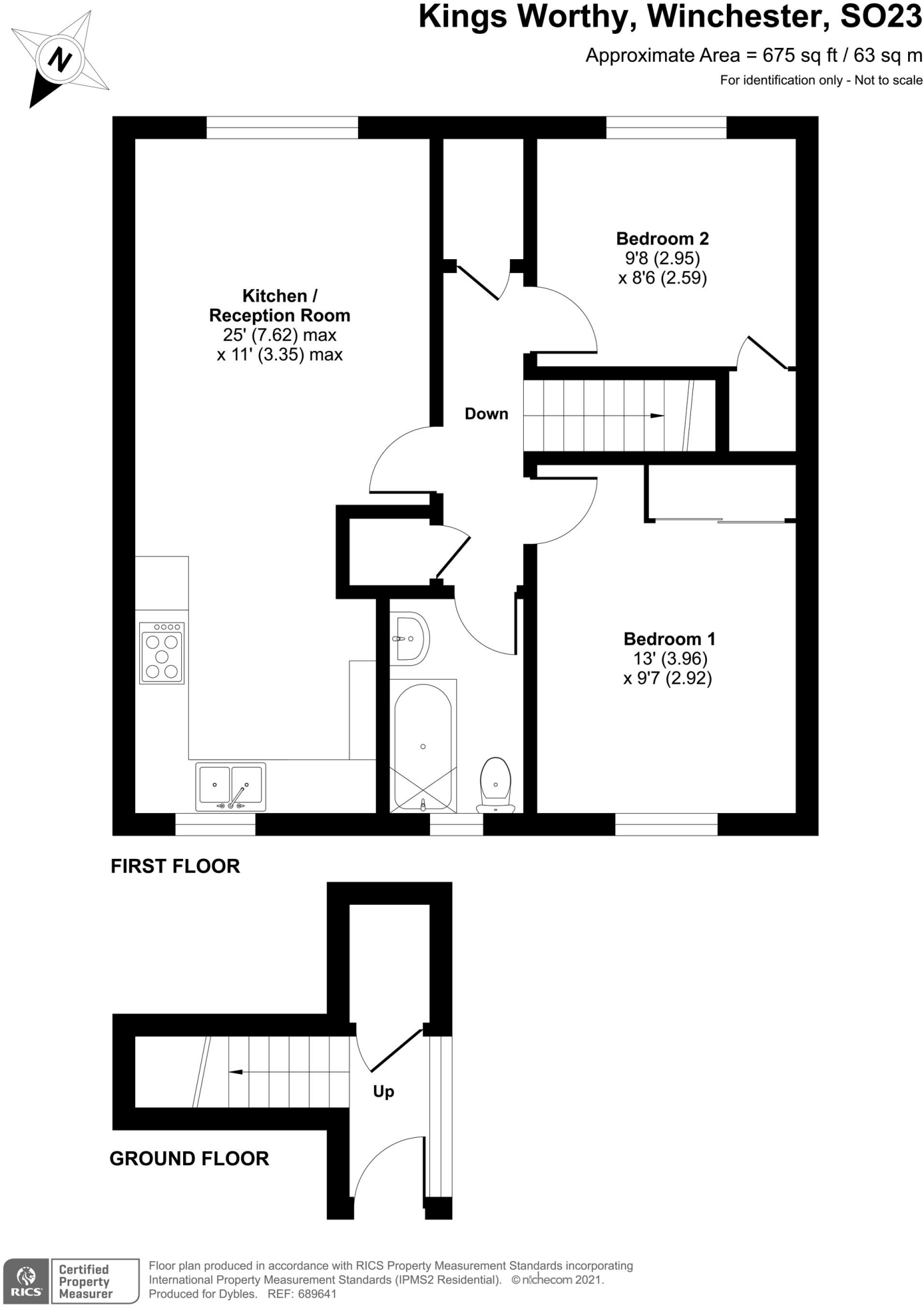The Pastures, Kings Worthy, SO23 floorplan