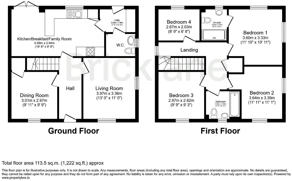 Fairburn Close, Market Harborough, Leicestershire, LE16 9XL floorplan