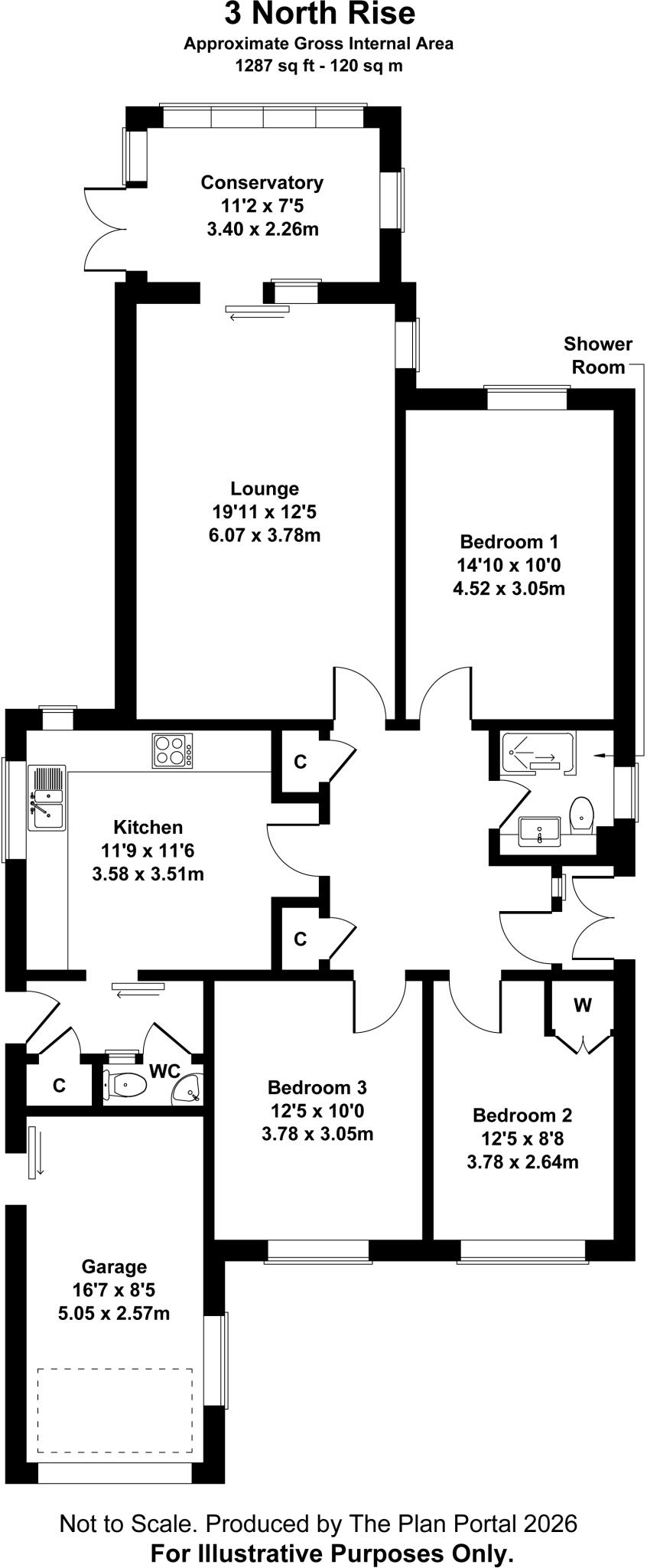 North Rise, Llanishen, Cardiff, CF14 floorplan