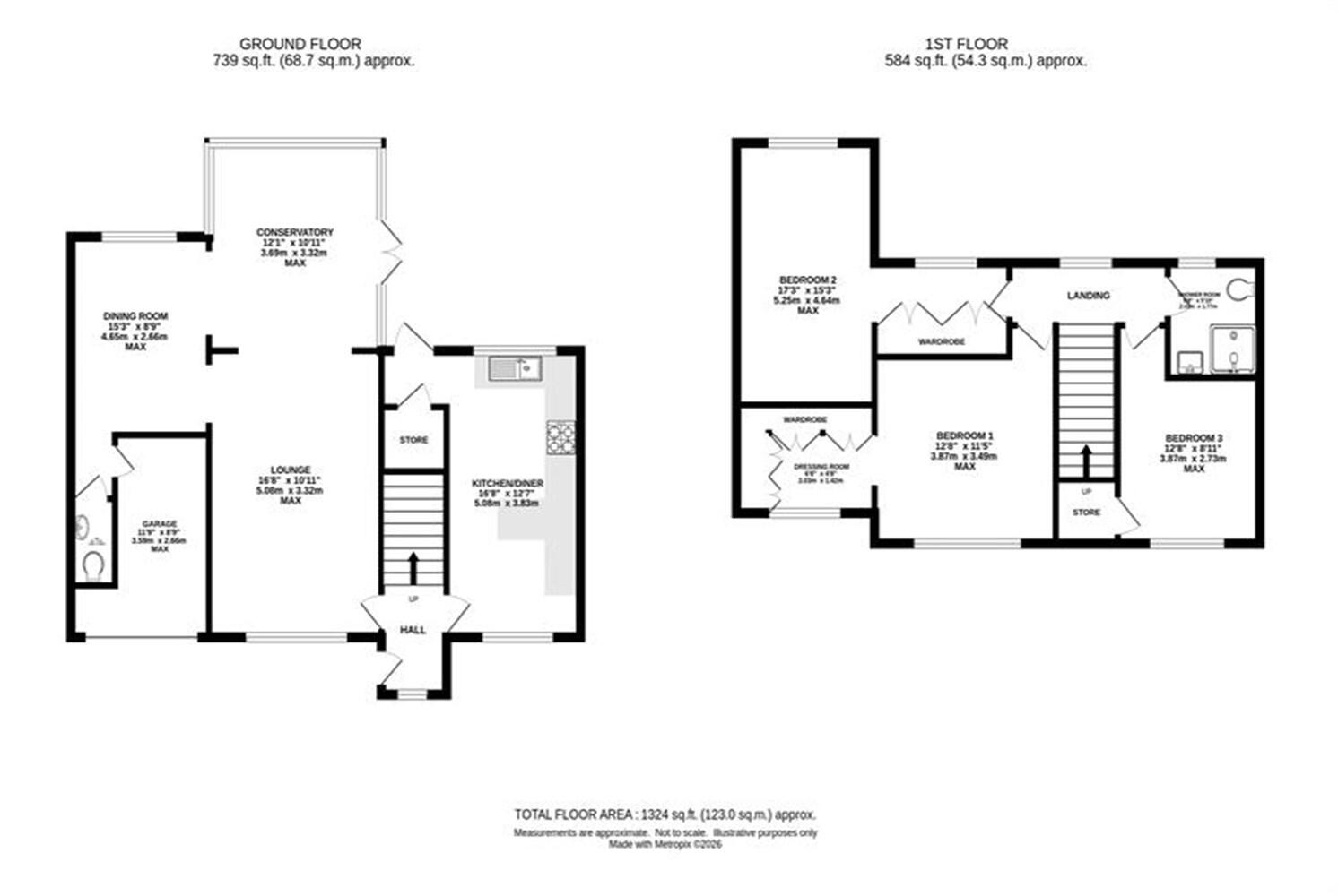 Leeside, Heaton Mersey, Stockport floorplan