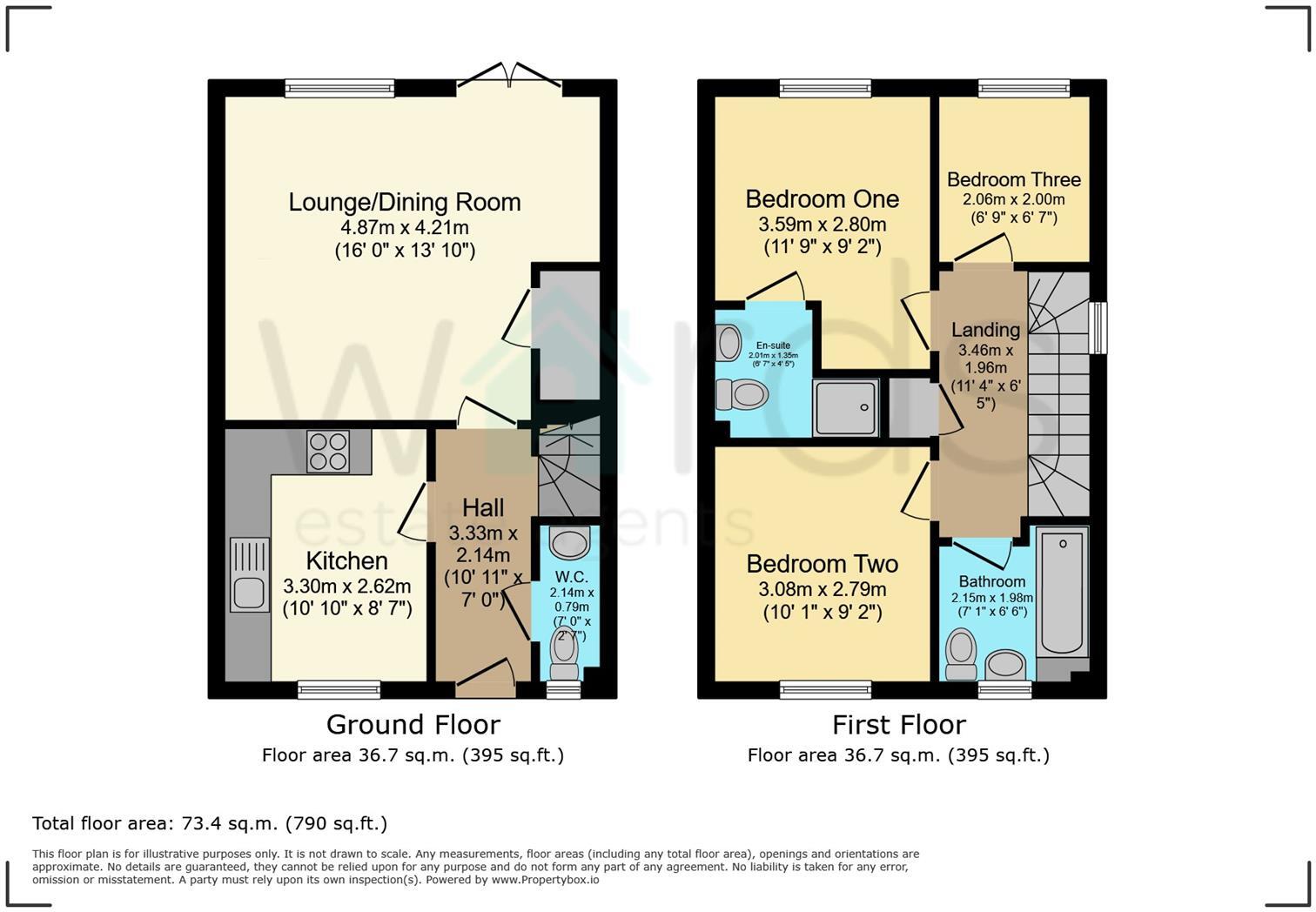 East Street, Doe Lea, Chesterfield floorplan
