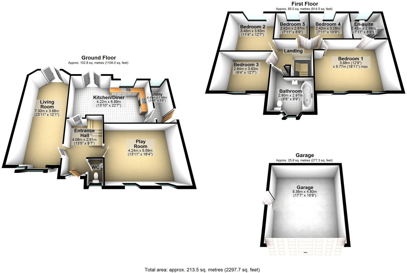 Yew Tree Court, Alsager floorplan