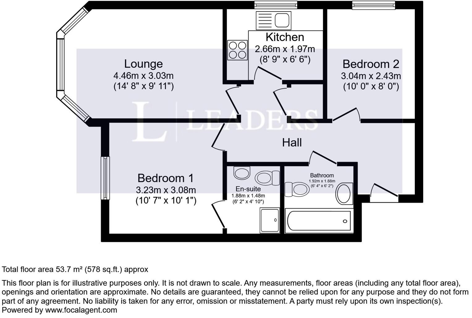 Ophir Road, Bournemouth, BH8 floorplan