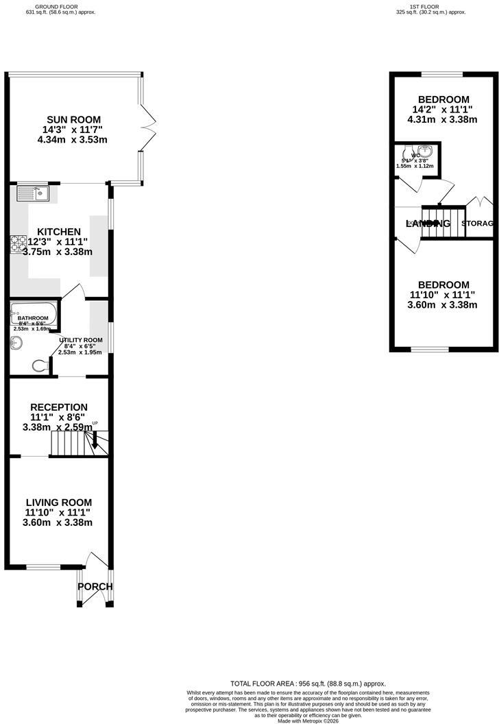 Clyde Road, Frampton Cotterell floorplan