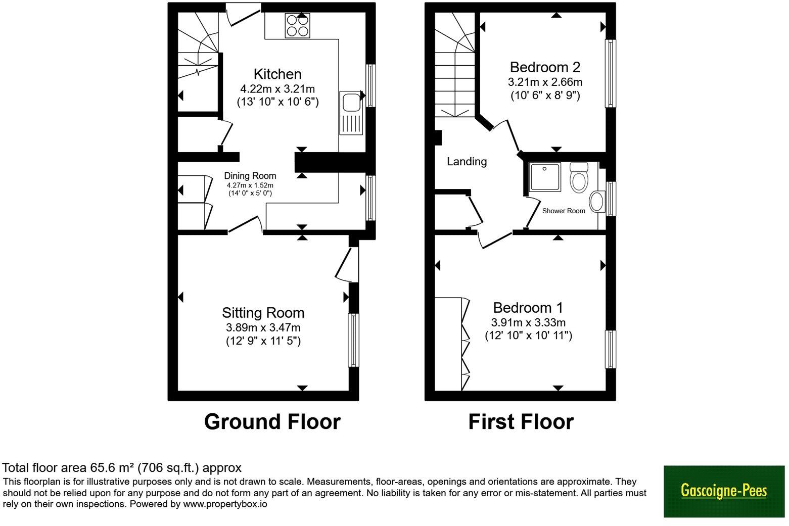 Ruskin Close, Basingstoke, Hampshire, RG21 floorplan