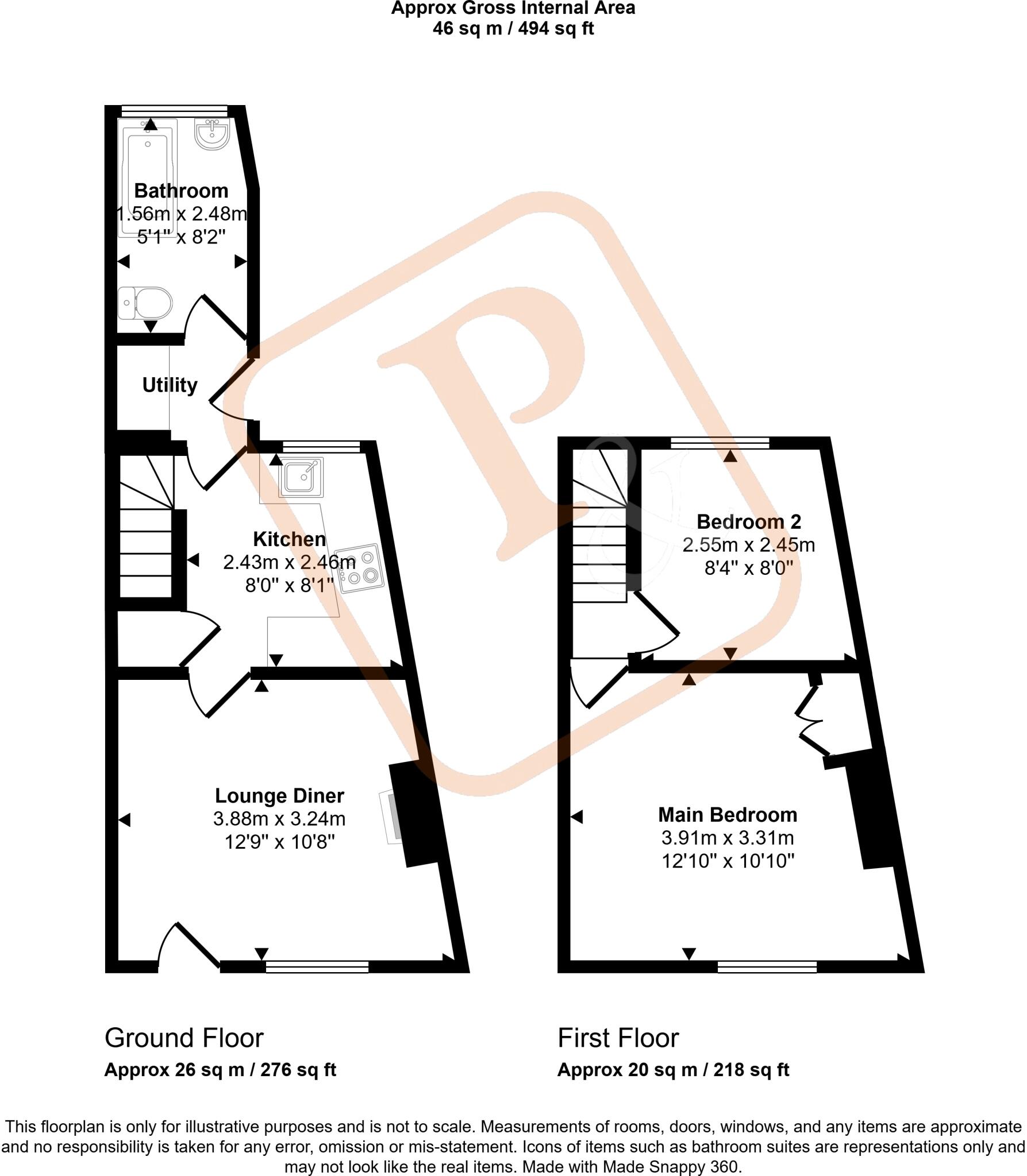 Albert Street, Colchester, Essex, CO1 floorplan