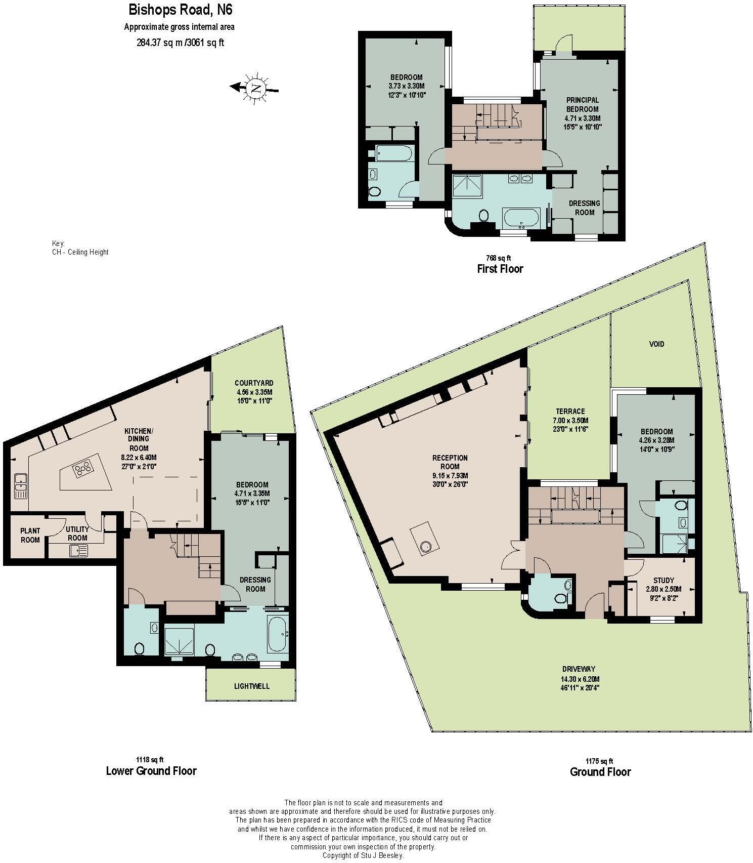Bishops Road, Highgate, N6 floorplan