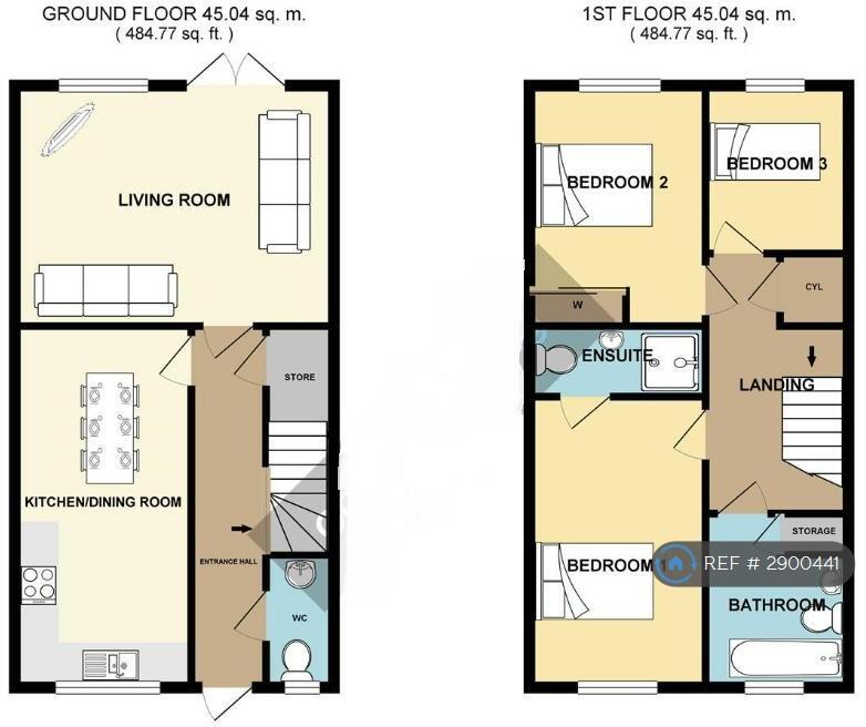 Fairmill Grove, Congleton, CW12 floorplan